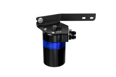 HPS Performance - HPS 860-031BL Plug/Play Oil Catch Can Kit Separates Oil From PCV System