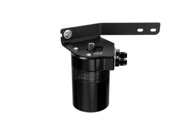 HPS Performance - HPS 860-031WB Plug/Play Oil Catch Can Kit Separates Oil From PCV System