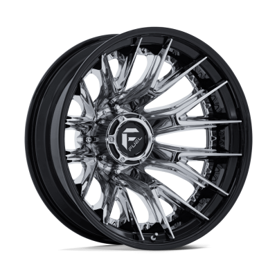 Fuel 1PC - Fuel Off Road D407 CATALYST DUALLY 20x8.25 8x200 -202mm Chrome D40720829235