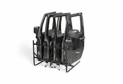 Steinjager - Steinjager Portable Door Holder-Black for Wrangler JL J0048005