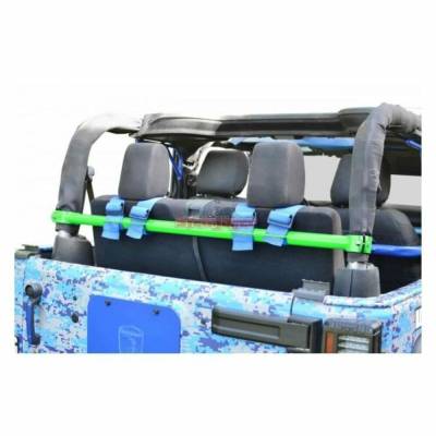 Steinjager - Steinjager Shoulder Belt Harness Bar Mount-Neon Green for Jeep JK 2DR J0048271
