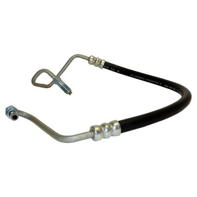 Crown Automotive Jeep Replacement - Crown Automotive 52087902AB Power Steering Pressure Hose for Jeep Wrangler TJ