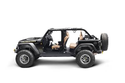 Rugged Ridge - Rugged Ridge 13551.41 INTERIOR STORAGE RACKBLACKJEEP