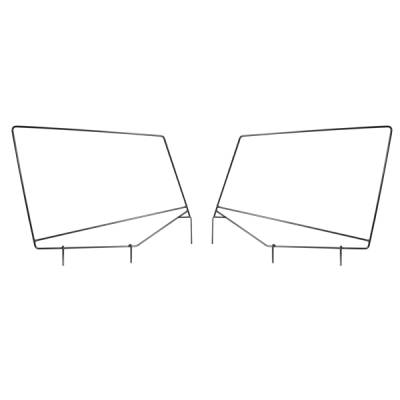 Rugged Ridge - Rugged Ridge 13701.8 Door Skin Frame Kit Upper 87-95 Jeep Wrangler YJ