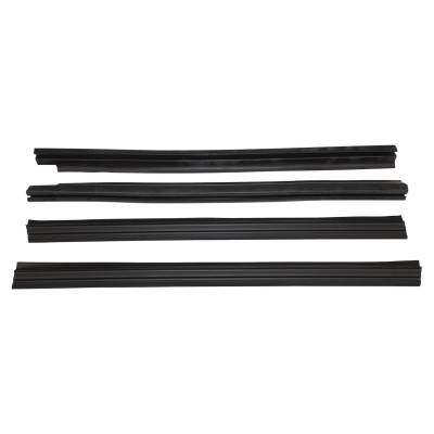 Crown Automotive Jeep Replacement - Crown Automotive 55235408K4 Door Glass Weatherstrip Kit