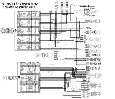 Holley EFI - Holley EFI 558-502 EFI Harness Kit for GM LS 58X