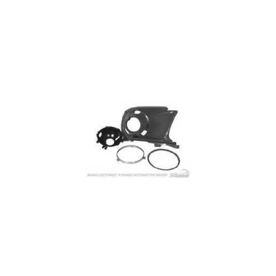 Scott Drake - Scott Drake C7ZZ-13008-DR 67-68 Ford Mustang Headlight Bucket Kit
