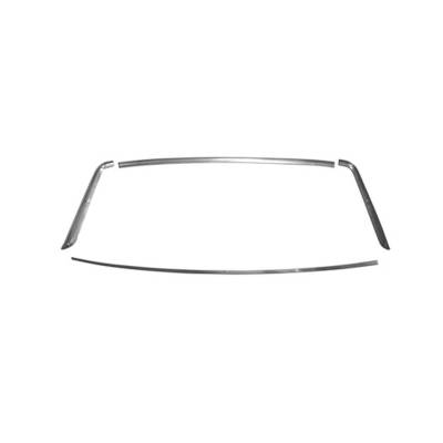 Scott Drake - Scott Drake C7ZZ-6542404 67-68 Ford Mustang Back Glass Reveal Molding