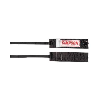 Simpson Safety - Simpson Safety 36000BK Arm Restraints Pair Black