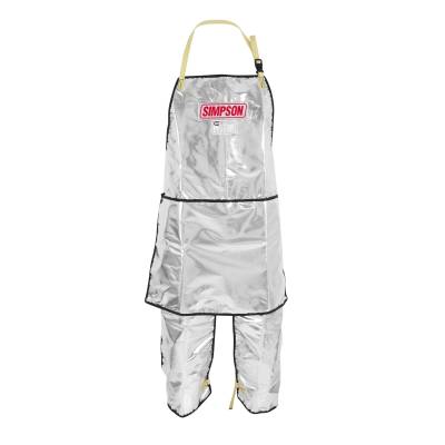 Simpson Safety - Simpson Safety 39042S Split Fueler Apron Silver