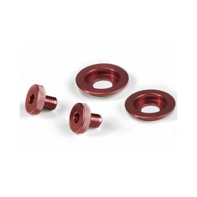 Stilo - Stilo YA0817R Helmet Colored Visor Screw Kit Red
