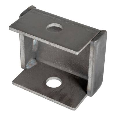 CURT - CURT 184079 Slipper Leaf Spring Center Axle Hanger 10k Axles 3-1/4"L x 4-1/8"W
