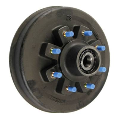 CURT - CURT 301691 Standard Threaded Idler Hub Assembly w/Races & Wheel Studs 12k Axles