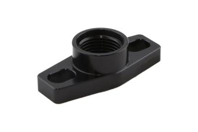 Turbosmart - Turbosmart TS-0804-1010 Billet AN-8 Orb Turbo Drain Adapter w/Silicon O-Ring