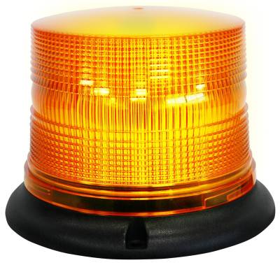 Hella - HELLA H27113001 Amber K-LED 50 Compact Fixed Mount Beacon Light 12V
