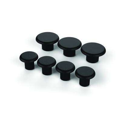 TeraFlex - TeraFlex 838107 Tire Carrier Thread Hole Rubber Plug Kit for 07-18 Wrangler JK
