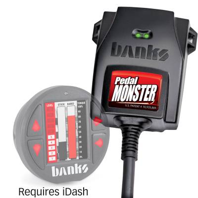 Banks Power - Banks 64321-C PedalMonster Throttle Sensitivity Booster Standalone & iDash Kits