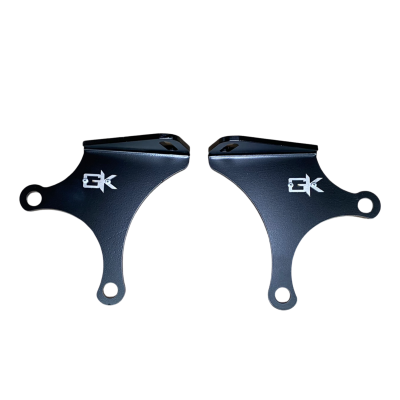 GateKeeper Off-Road - GateKeeper Off-Road KPTJXJ-GK Steerable Light Pod Mounts for Jeep XJ/YJ/TJ/ZJ