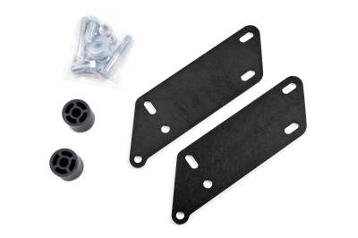 Zone Offroad - Zone Offroad ZONC9908 1.5" Rear Bumper Relocation Brackets for Silverado/Sierra