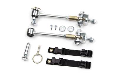 Zone Offroad - Zone Offroad Front Disconnect Sway Bar Links 0-2" Lift for Jeep XJ ZONJ5451