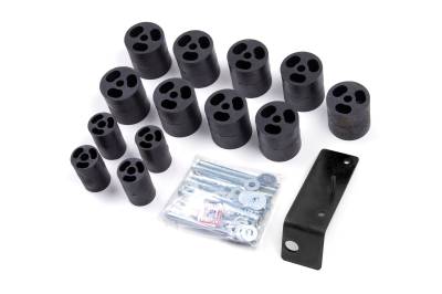 Zone Offroad - Zone Offroad ZONJ9330 3" Body Lift Kit for Jeep CJ w/Manual Trans