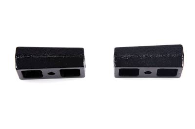 Zone Offroad - Zone Offroad 2" Rear Tapered Cast Iron Lift Blocks Pair ZONU3022