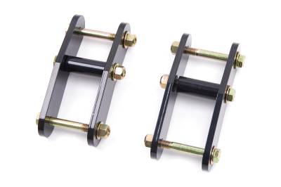 Zone Offroad - Zone Offroad ZONJ5103 1.5" Lift Front Leaf Spring Shackles for Jeep CJ