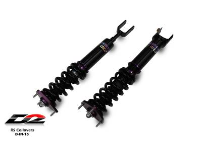 D2 Racing - D2 Racing D-IN-15 RS Coilovers for 14+ Infiniti Q50 RWD