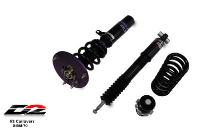 D2 Racing - D2 Racing D-BM-70 RS Coilovers for 12-18 BMW 3-Series 14-20 BMW 4-Series RWD