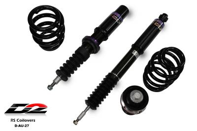 D2 Racing - D2 Racing D-AU-27 RS Coilovers for 09-16 Audi S4 FWD