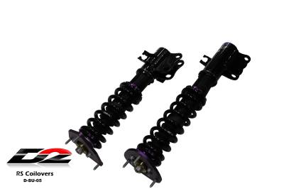 D2 Racing - D2 Racing D-SU-05 RS Coilovers for 02-07 Subaru Impreza/9-2X/Sti/Forester