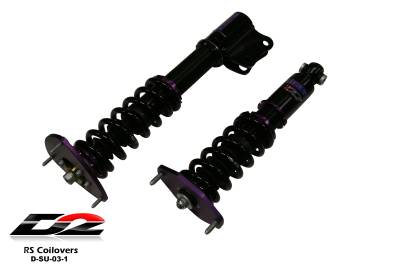 D2 Racing - D2 Racing D-SU-03-1 RS Coilovers for 14-18 Subaru Forester