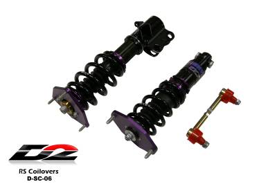 D2 Racing - D2 Racing D-SC-06 RS Coilovers for 12-17 Scion FR-S/12+ Subaru BRZ/16+ Toyota 86