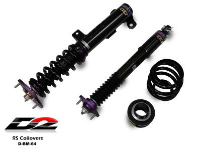 D2 Racing - D2 Racing D-BM-64 RS Coilovers for 96-02 BMW Z3/06-08 BMW Z4