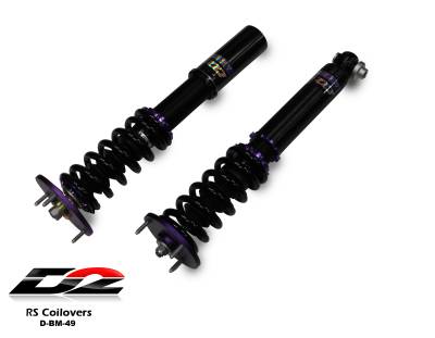 D2 Racing - D2 Racing D-BM-49 RS Coilovers for 04-10 BMW 525i/528i/530i/535i/545i/550i/M5