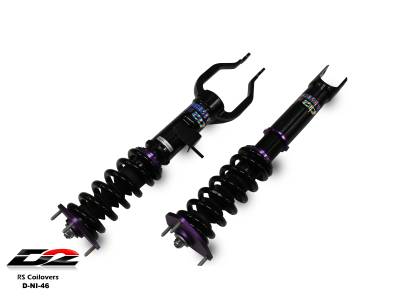 D2 Racing - D2 Racing D-NI-46 RS Coilovers for 09+ Nissan GTR
