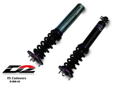 D2 Racing - D2 Racing D-BM-43 RS Coilovers for 89-95 BMW 5-Series/M5