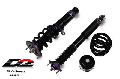 D2 Racing - D2 Racing D-BM-25 RS Coilovers for 99-05 BMW 325xi 99-05 BMW 330xi