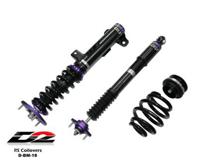 D2 Racing - D2 Racing D-BM-18 RS Coilovers for 92-98 BMW 3-Series/M3
