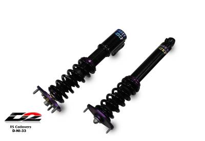 D2 Racing - D2 Racing D-NI-33 RS Coilovers for 95-98 Nissan 240SX