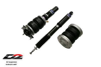 D2 Racing - D2 Racing D-HN-25-3-ART Air Struts for 16+ Honda Civic/23 Integra/19-22 Insight