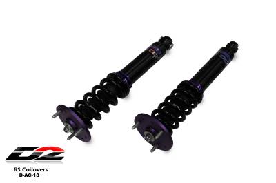 D2 Racing - D2 Racing D-AC-18 RS Coilovers for 91-05 Acura NSX