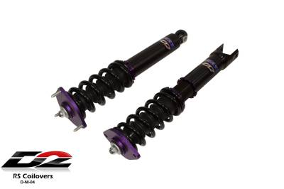 D2 Racing - D2 Racing D-NI-04 RS Coilovers for Select 07-15 Infiniti G/Q & Nissan RWD