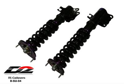 D2 Racing - D2 Racing D-SU-04 RS Coilovers for 93-01 Subaru Impreza