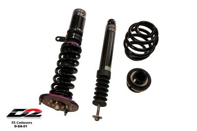 D2 Racing - D2 Racing D-SA-01 RS Coilovers for 03-11 Saab 9-3 FWD