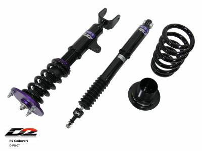 D2 Racing - D2 Racing D-PO-07 RS Coilovers for 09-16 Porsche Panamera RWD