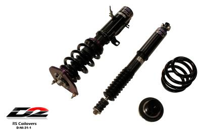D2 Racing - D2 Racing D-NI-31-1 RS Coilovers for 13-19 Nissan Sentra