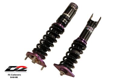 D2 Racing - D2 Racing D-NI-08 RS Coilovers for 02-06 Altima 04-08 Maxima