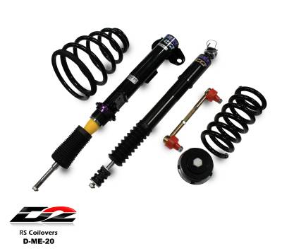D2 Racing - D2 Racing D-ME-20 RS Coilovers for 03-09 Mercedes Benz CLK RWD