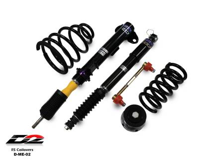 D2 Racing - D2 Racing D-ME-02 RS Coilovers for 00-07 Mercedes Benz C Class RWD